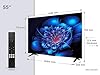 TCL 55P6K TV LED Direct da 55", TV HDR 4K, Smart TV con tecnologia Google TV (Dolby Audio, Motion Clarity, compatibile con Google Assistant e Alexa)
