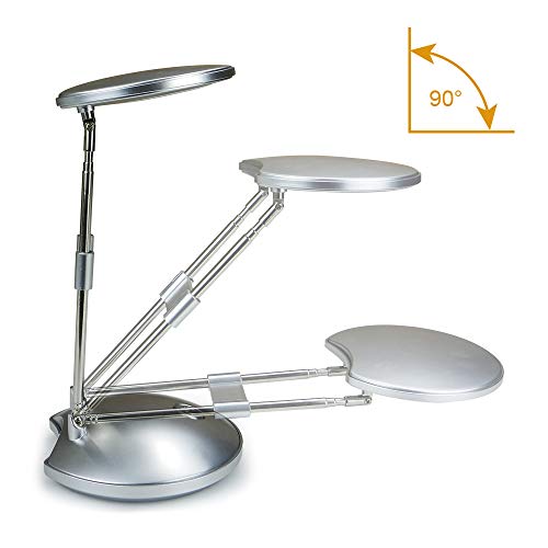 LED Schreibtischlampe, DA LIGHT 3000K Warmweiß LED Tischlampe, 3.6W Nachttisch Leselampe mit Einziehbare Halterungen… – Bild 6