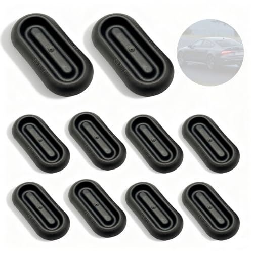 AzureRay Kit de 10 bouchons de carrosserie– Bouchons et joints en caoutchouc pour soubassement, bas de caisse et carrosserie, bouchons pour trous de 18 x 45...