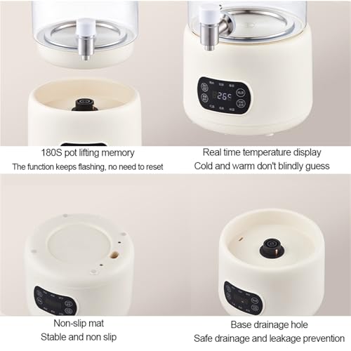 Tetera eléctrica de vidrio 3L con control táctil miniatura 7