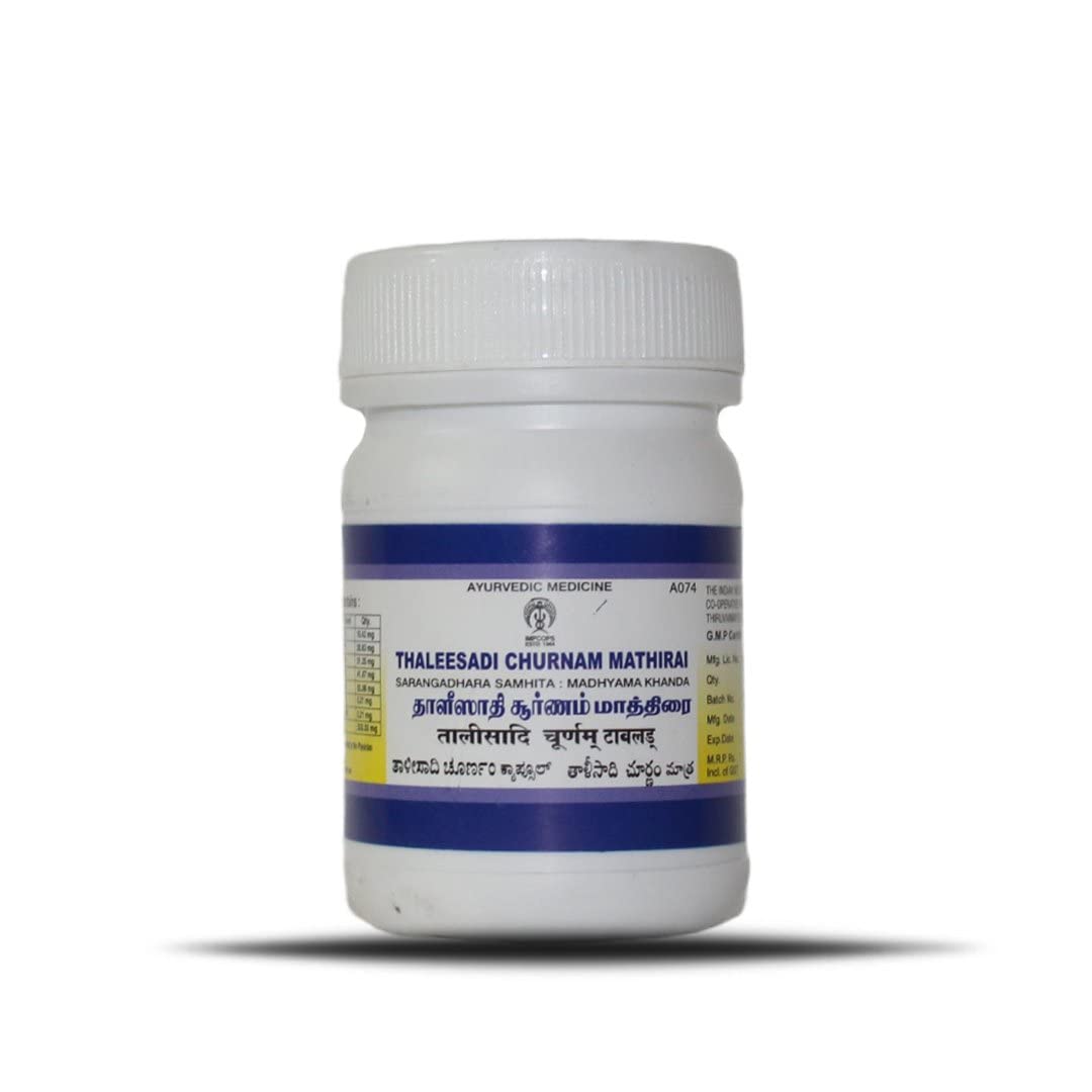 IMPCOPS Thaleesadi Churnam Mathirai, Ayurveda, 100 Nos