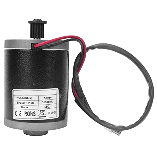 Moteur à courant continu 24V 100W avec roue de synchronisation pour scooter