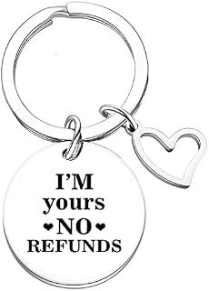 Funny Men Valentine's Day Anniversary Couples Gifts For Him Husband Gift Boyfriend Keyring Birthday I Love You Christmas Gift