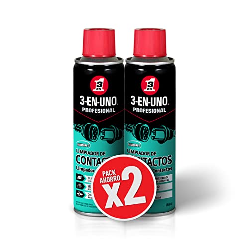 Contactreiniger – 3 in een professionele 250 ml – verpakking van 2 stuks