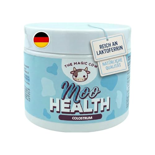 The Magic Cow - 100% Natürliches Colostrum Pulver von Weidekühen – 30 Tage – Stärkt Immunsystem und Unterstützt die Verdauung – Reich an Aminosäuren, Immunoglobulinen und Lactoferrin