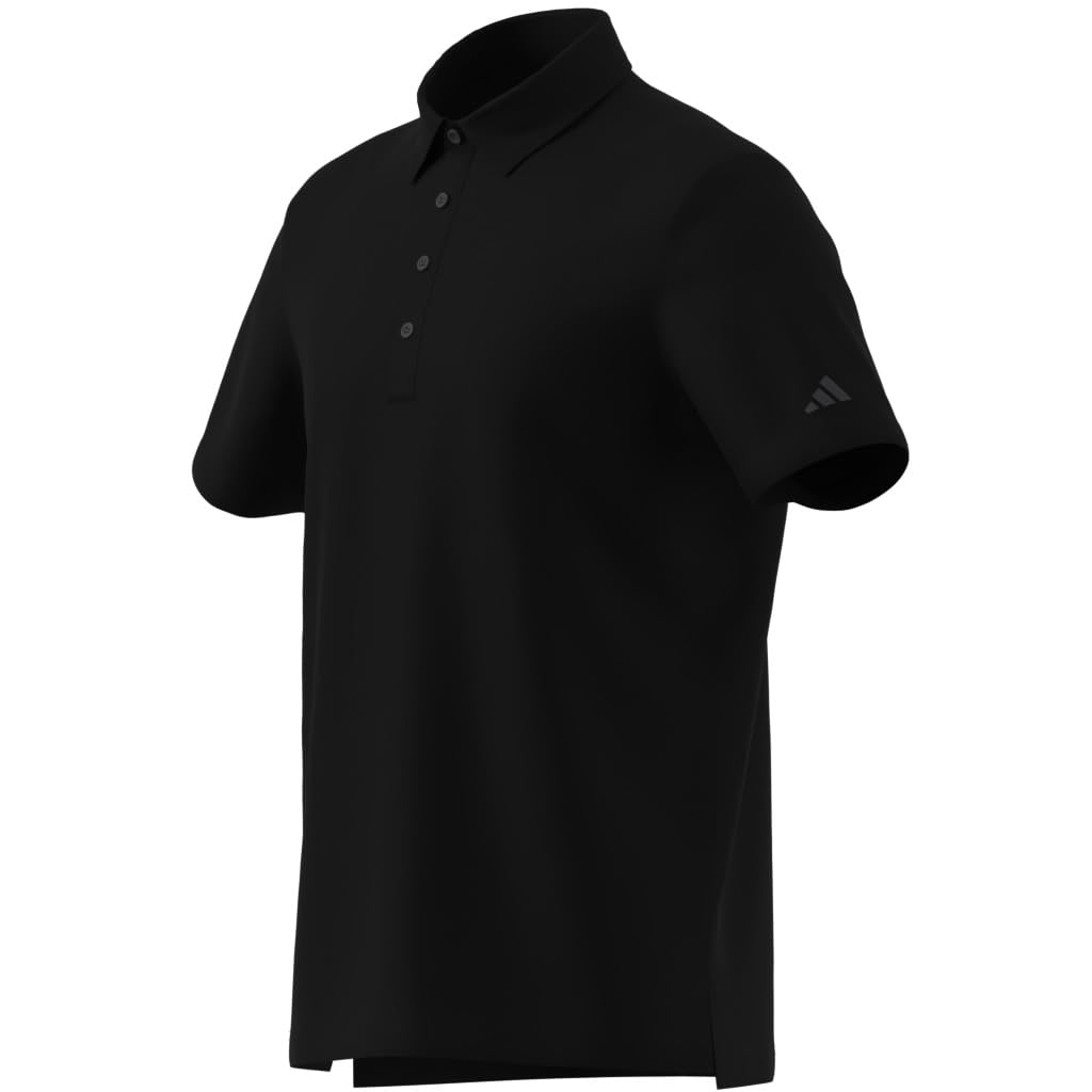 adidas Męska koszulka polo Ultimate365 Tour Twistknit, Czarny, L