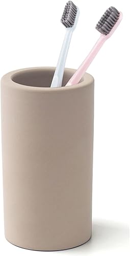 Soporte para cepillos de dientes, soporte para cepillos de dientes de diatomita de baño, soporte para bolígrafo de escritorio, taza de soporte para