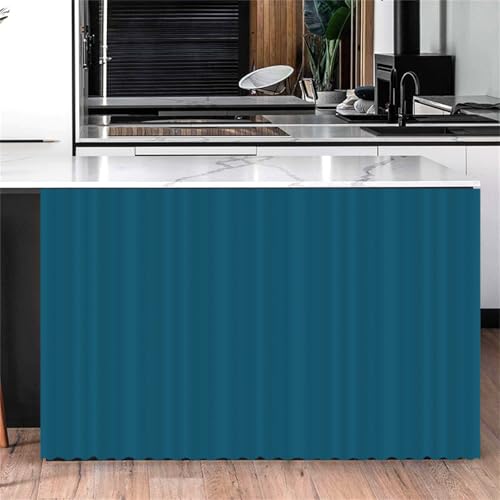 Odot Rideau Cuisine Anti-Poussière Couleur Unie, Rideaux Courts sans Perçage Rideau Fenetre Petit Occultant, Voilages Intérieurs pour Armoire de Cuisine,...