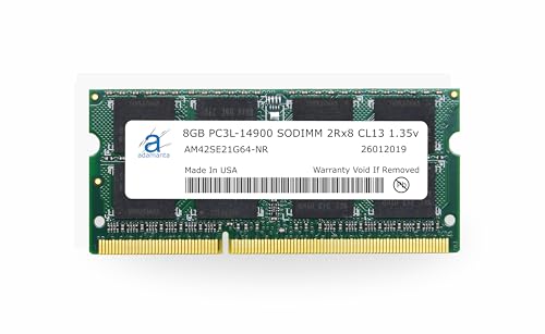 Image of Adamanta 8GB (1x8GB) Apple Memory Upgrade Compatible with Late 2015 iMac 27 inch Retina 5K Display DDR3 /DDR3L 1867Mhz PC3L-14900 SODIMM 2Rx8 CL13 1.35v RAM DRAM