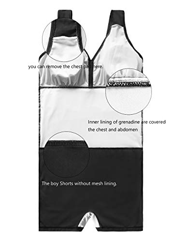 AONTUS Chlorine Resistant Extra Large Swimsuits for Older Women One Piece Swim Dresses Black - Thumbnail 6