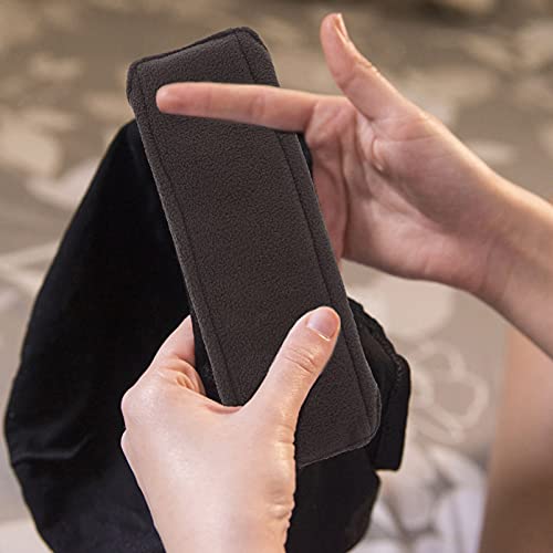 EXCEART 2Pcs Reutilizável Sanitária Pad Lavável Bamboo Cloth Menstrual Pads Almofadas de Incontinênc