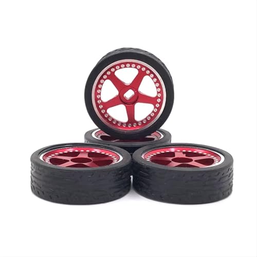 Pneus et jantes en métal WLtoys Kyosho 1/28 : roues RC de 11 mm