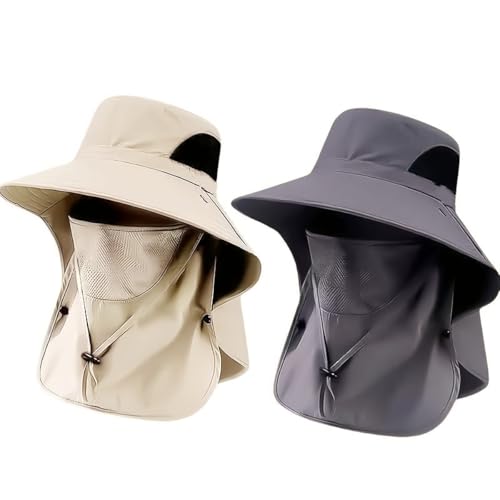 Reviews de Gorro de pescador para Hombre los 5 más buscados. 44 ANNTHOR 2 Unidades Sombrero de Sol de ala Ancha Mujer Hombre, Sombrero para el Sol Protector Gorro Pescador, Sombreros de Sol de ala Ancha, Protección Solar UV Gorras para Pesca,...