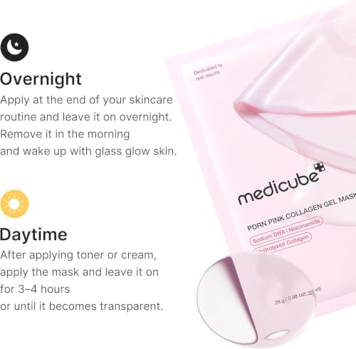 medicube Jelly Gel Maske PDRN Pink Kollagen mit Lachs-DNA x4 – Ansicht 5