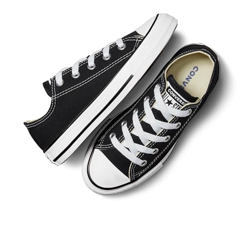 Converse Kids' Chuck Taylor All Star Low Top, Black, 1 Little Kid4