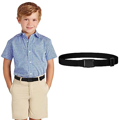 JASGOOD Kids Adjustable Elastic Belt for Boys Girls and Toddlers Nickel Free Stretch Belts for Pants Jeans