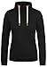Price comparison product image Desires Vicky Tube Women's Sweatshirt Sweat Jumper with Funnel Neck with Fleece Lining, Size:XS, Colour:Black (9000)
