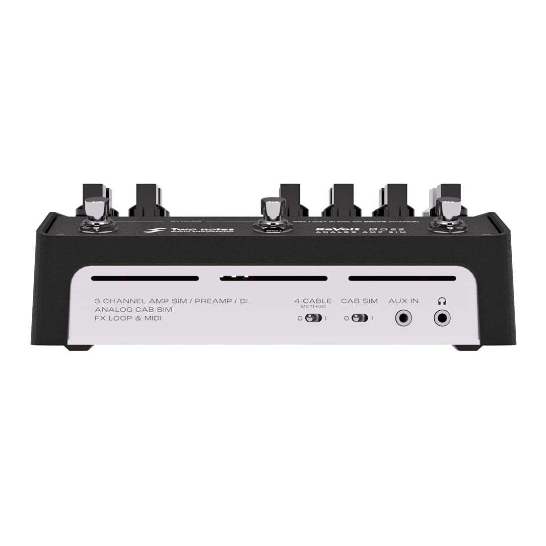 Two Notes ReVolt Bass Preamp Simulator + cavo jack