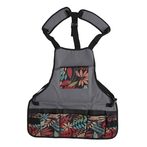 flexman Gardening Apron, Oxford Cloth Multi Pockets Washable Garden Apron for Pruning Branches, Garden, Lawn Care, Home Maintenance