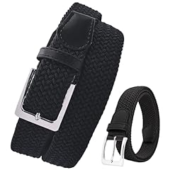 Blackc Silvery Buckle