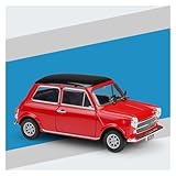 mini cooper 1300 export epoca  EEASSA MacchininaCollezione Per MI&NI CO&OP&ER 1300 1:24 Modello di auto in lega Fonde sotto pressione Classic MI&NI Car Veicoli Modello di simulazione Collezione di giocattoli regalo (Color : White)