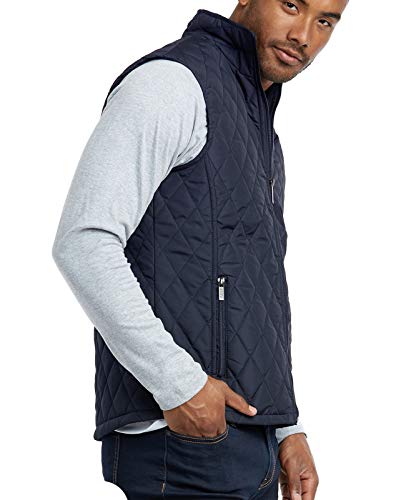 ET TU Men's Diamond Quilted Puffer Vest3