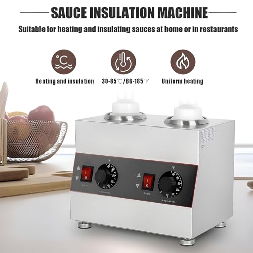 Réchauffeur de sauce électrique thermostat 30 à 85 °C 1 grid - 6