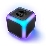 Philips TAX7207/10 Altavoz Bluetooth para Fiestas, 12 Horas De Reproducción, Luz De Fiesta De 360°, Enlace De Fiesta Inalámbrico Y Batería Recargable