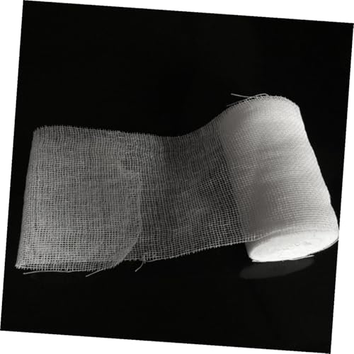 Rollo de gasa desechable 10 piezas blanco para entrenamiento de cuidado de heridas miniatura 4