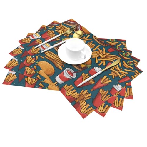 Set de table antidérapant et résistant à la chaleur pour plat chaud - 3