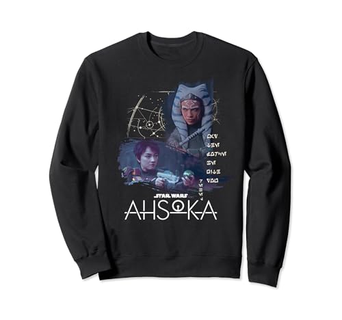 Star Wars Ahsoka Part Four Sabine Rebel Aurebesh Disney+ Sweatshirt