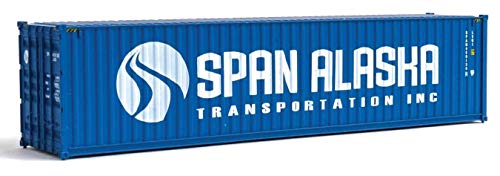 40' Hi-Cube Corrugated-Side Container - Assembled -- Span Alaska