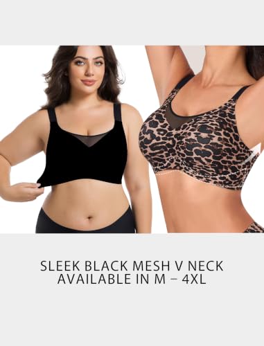 Image of Wireless Bras for Women No Underwire Seamless Buttery Bralettes Smoothing Women's Bras Full Coverage Shapedly Bra
