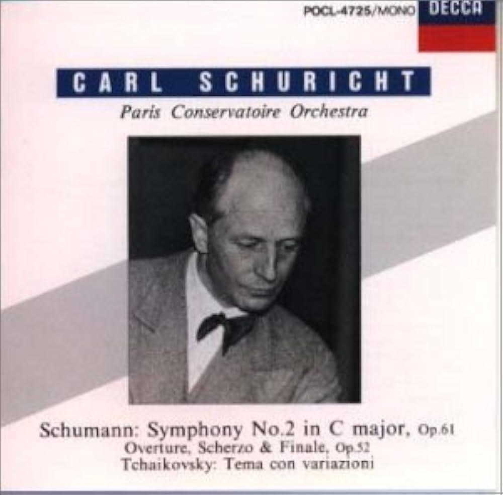 英Decca LXT2745　シューマン 交響曲第２番　シューリヒト　パリ音楽院 Amazon.co.jp: シューマン:交響曲第2番: ミュージック