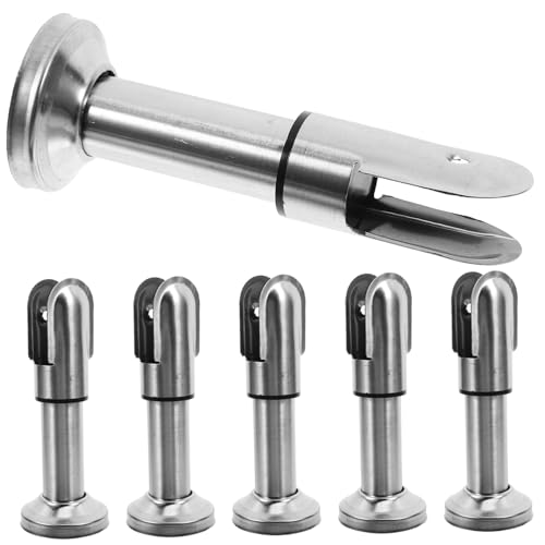 Supports de cloison de toilettes publiques pieds de rechange WC 10 cm