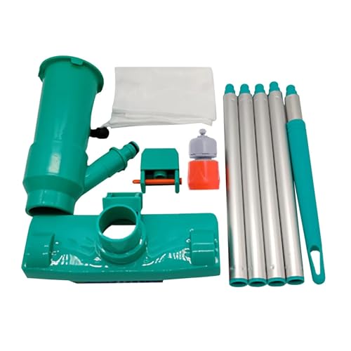 VNSMM Maintenance Kit Aspiradora portátil para Suelo de Piscina con Varillas Limpiador de Piscinas Excelente Limpieza del Fondo de la Piscina Kit Limpieza Piscina