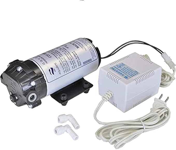 Aqua Tec 8852-2J03-B423 Aquatec CDP 8800 Water Booster Pump + Transformer 115V 1/4 & 3/8, Black