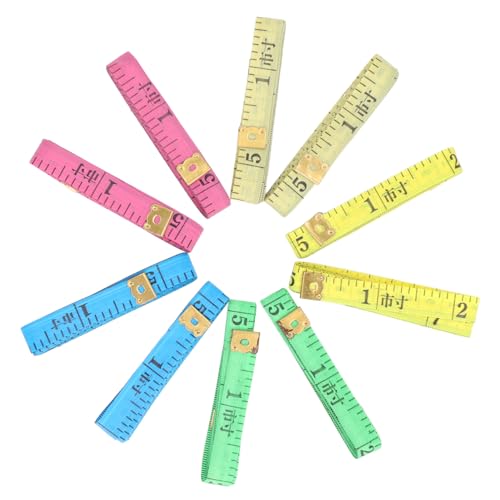 Set de 60 cintas métricas flexibles para costura y confección miniatura 1