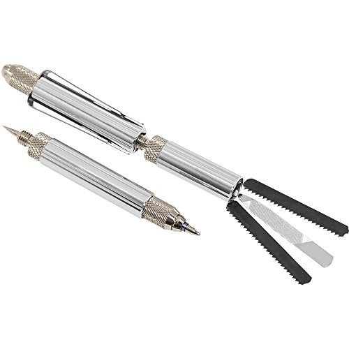 Multi-Tool 12 in 1 Multi Function Tool Pen (Special Edition Silver) 12 Function Pen with Exacto Blade, Screwdriver and More