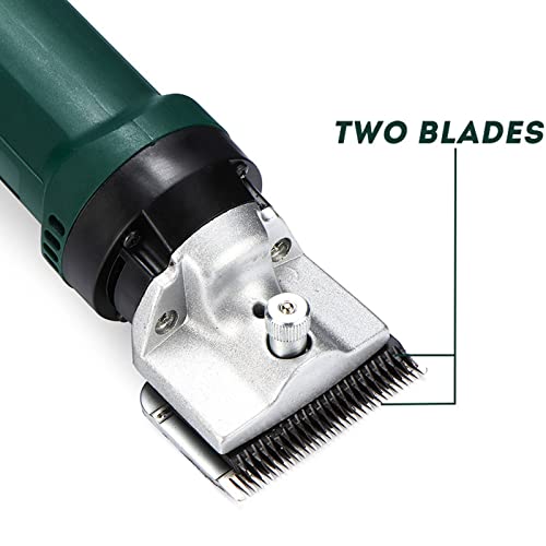 Máquina de cortar cabelo de cavalo elétrica profissional, 690 W e 6 velocidades Tesouras de equino e