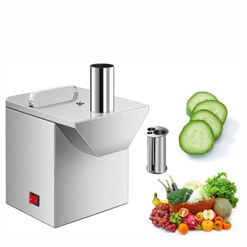 Cortadora Eléctrica Comercial para Verduras y Frutas