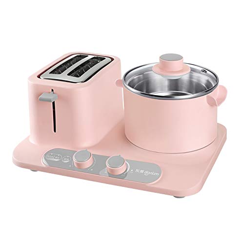 3-En-1 Petit DéJeuner Machine Machine de petit-déjeuner multifonctionnelle Trois dans un dortoir sandwich Pot d'étudiant à la vapeur, à la friture et à la cuisson machine intégrée Machine à Frire Pour