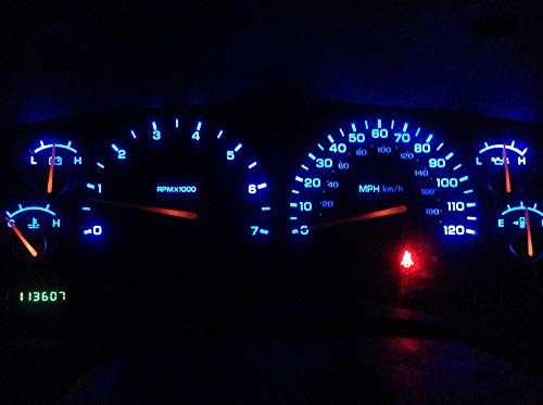 10 bombillas LED reemplazo base cuña T4/T5 azul miniatura 5