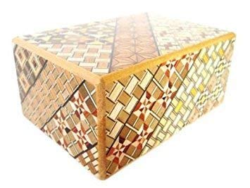 Yosegi Puzzle Box 4 Sun - 7 Steps #TOP5