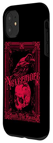 Iphone 11 Edgar Allan Poe Nevermore Quoth The Raven Case #TOP1