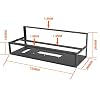 6GPU/ 8GPU/12GPU Steel Mining Rig Frame Open Air Miner for Mining Cryptocurrency Bitcoin/ETH/ETC/ZEC, Dual Power Supported, Frame Rack Only, Fans & GPU not Included