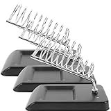 Lurrose 3 Stück Lötkolbenständer mit Federhalterung Metall Lötkolbenhalter Hitzebeständige Lötstation für Werkstatt und Lötkolbenzubehör