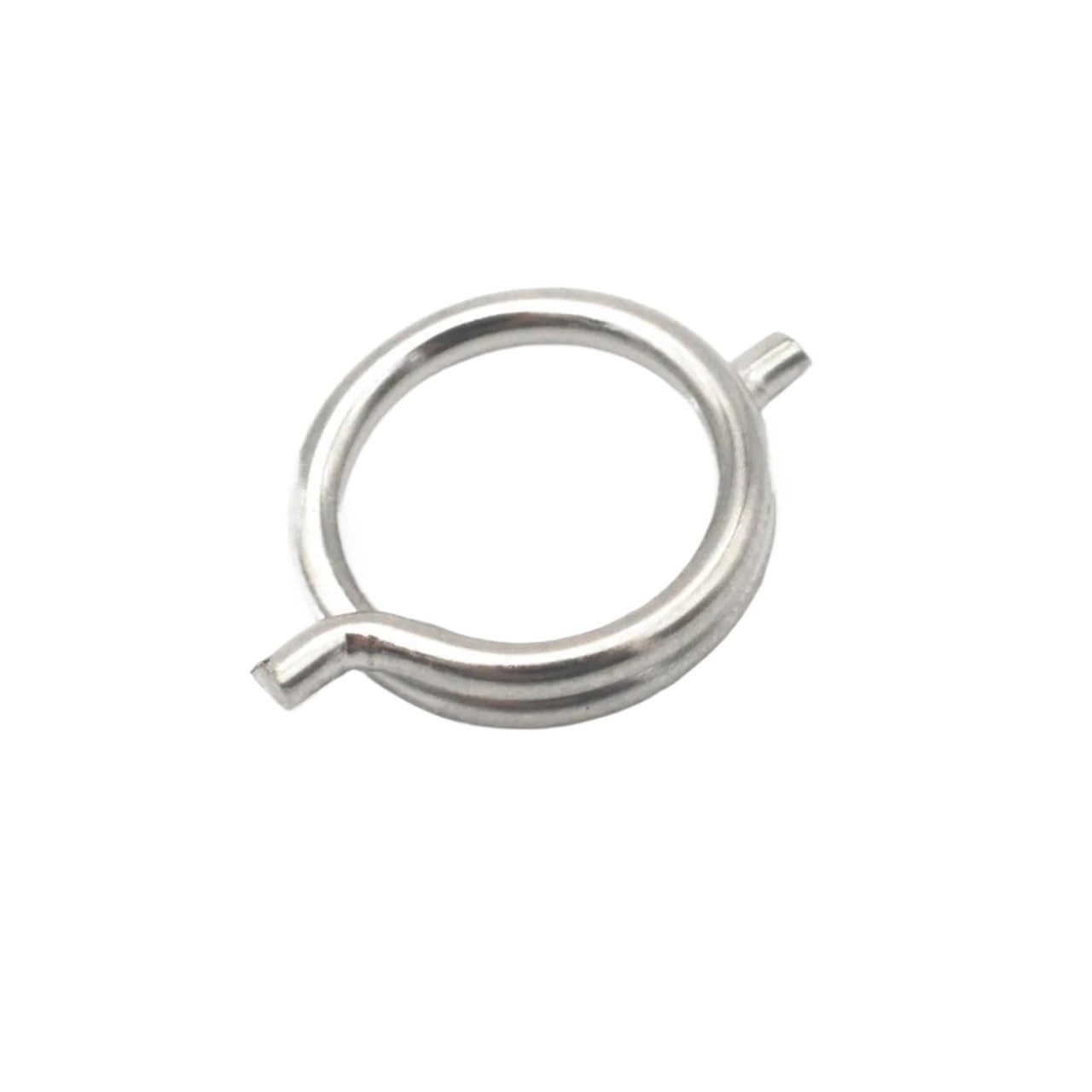 Ciseaux en acier nickelé 2 pièces, fil à ressort robuste, diamètre 1.8mm, Torsion extérieure 15mm