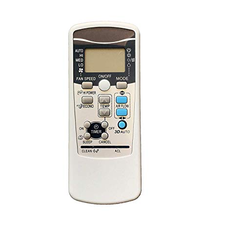 Image of EHOP AC-25A Compatible Remote Control for Mitsubishi Split /Window AC Remote Control with 3D Function(502A001) (Please Match The Image with Your Old Remote)
