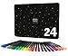 Fineliners by Scribbles That Matter - 24 Set - 0.7mm Tips - Acid Free Odourless Ink - Quick Drying - Perfect for Bullet Journaling, Writing, Drawing and Sketching